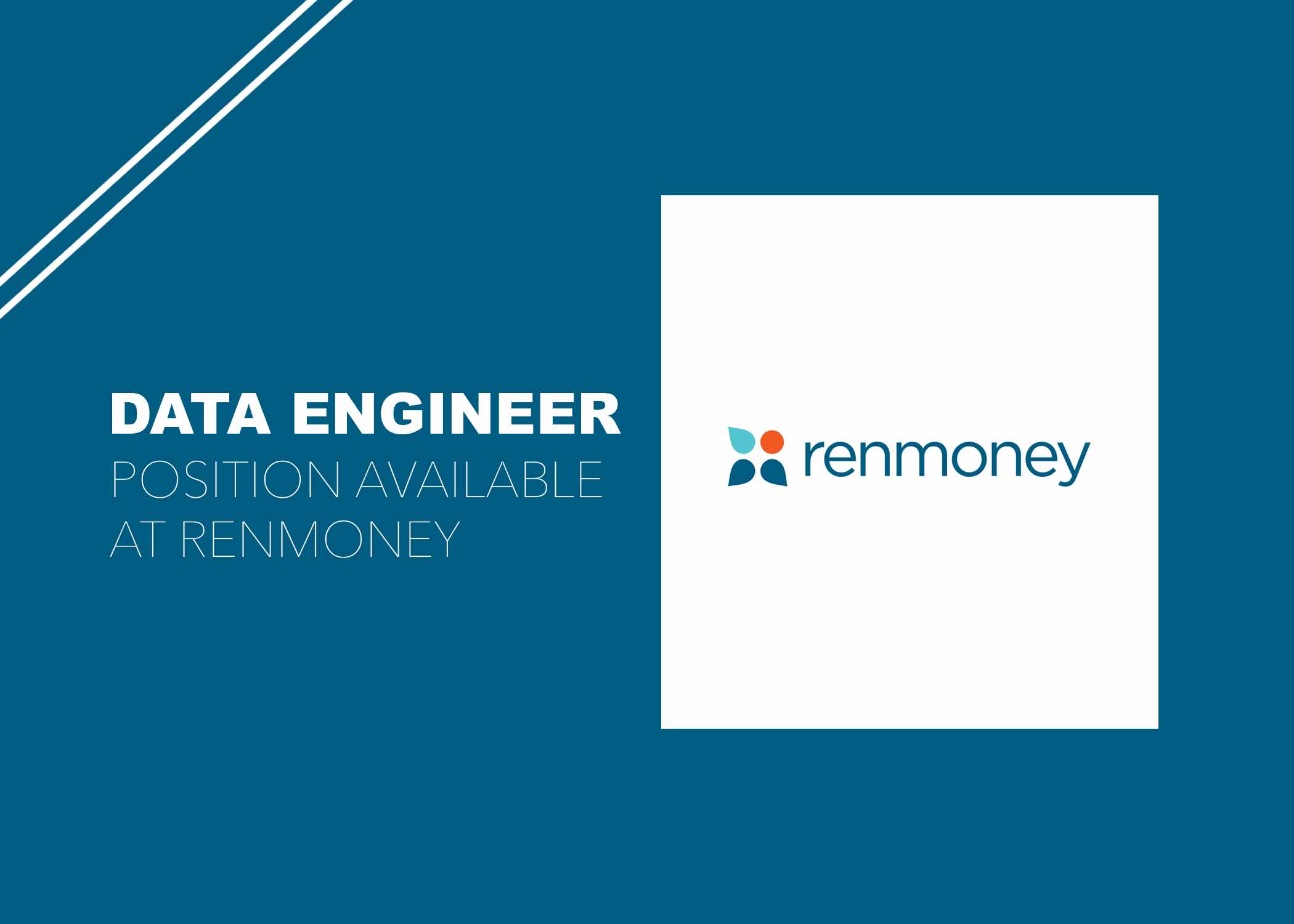 Data Engineer Position Available at Renmoney