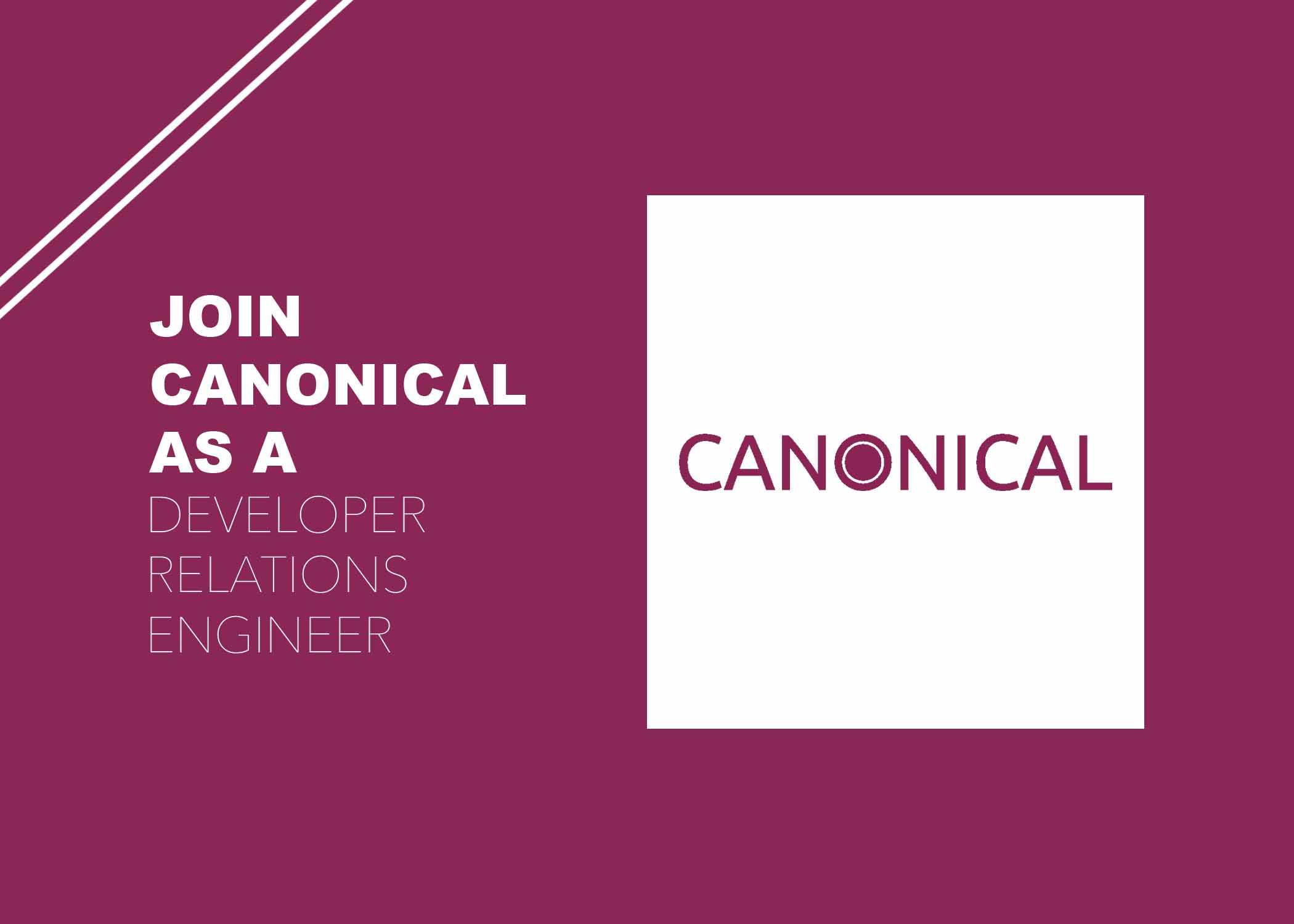 Join Canonical Nigeria as a Developer Relations Engineer